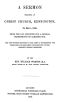 [Gutenberg 64717] • A Sermon preached at Christ Church, Kensington, on May 1, 1859